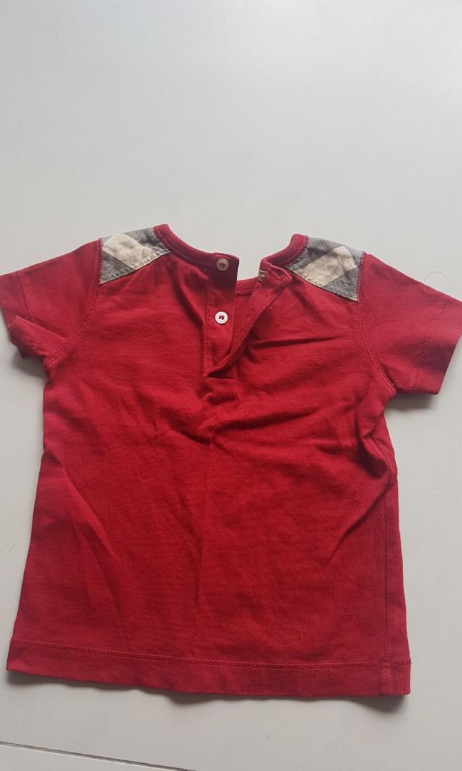 baby burberry shirt