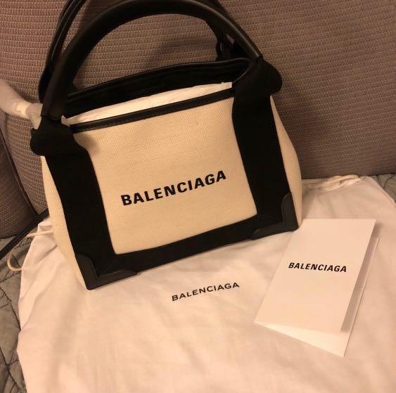 Balenciaga Cabas Xs Tote Bag Handbag In White 98 New Luxury