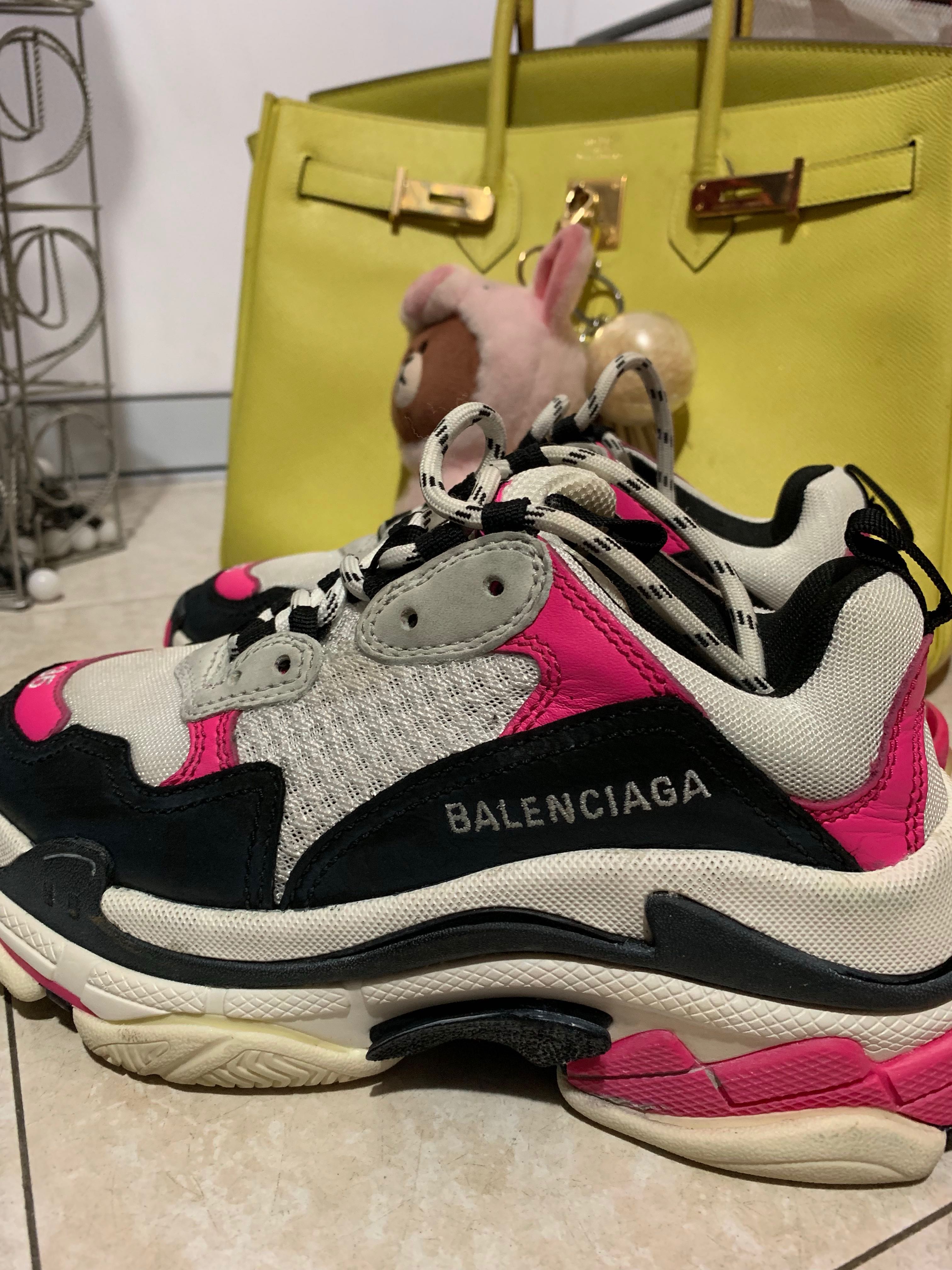 pink balenciaga shoes