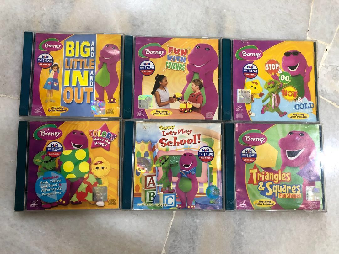 Barney, Hobbies & Toys, Music & Media, CDs & DVDs on Carousell