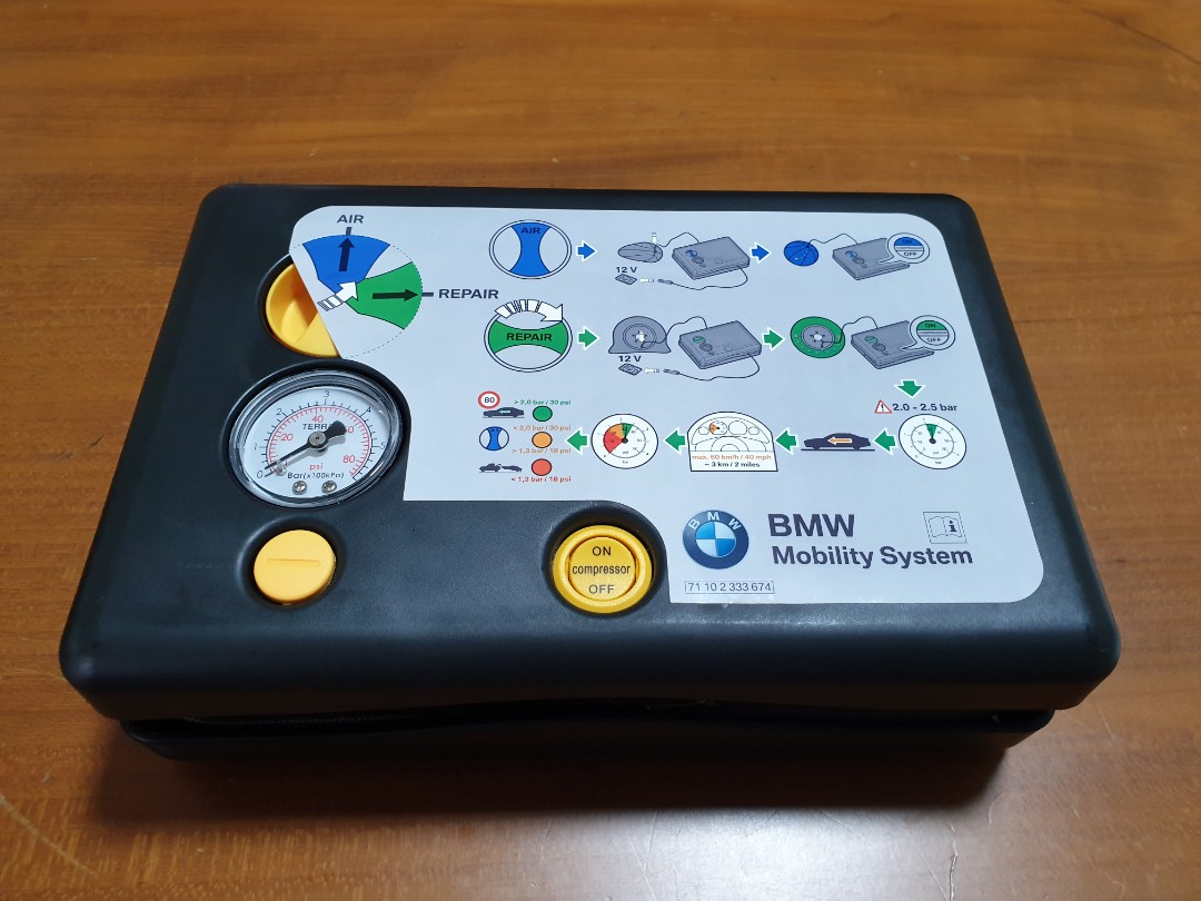 BMW Mobility Kit, Car Accessories, Accessories on Carousell