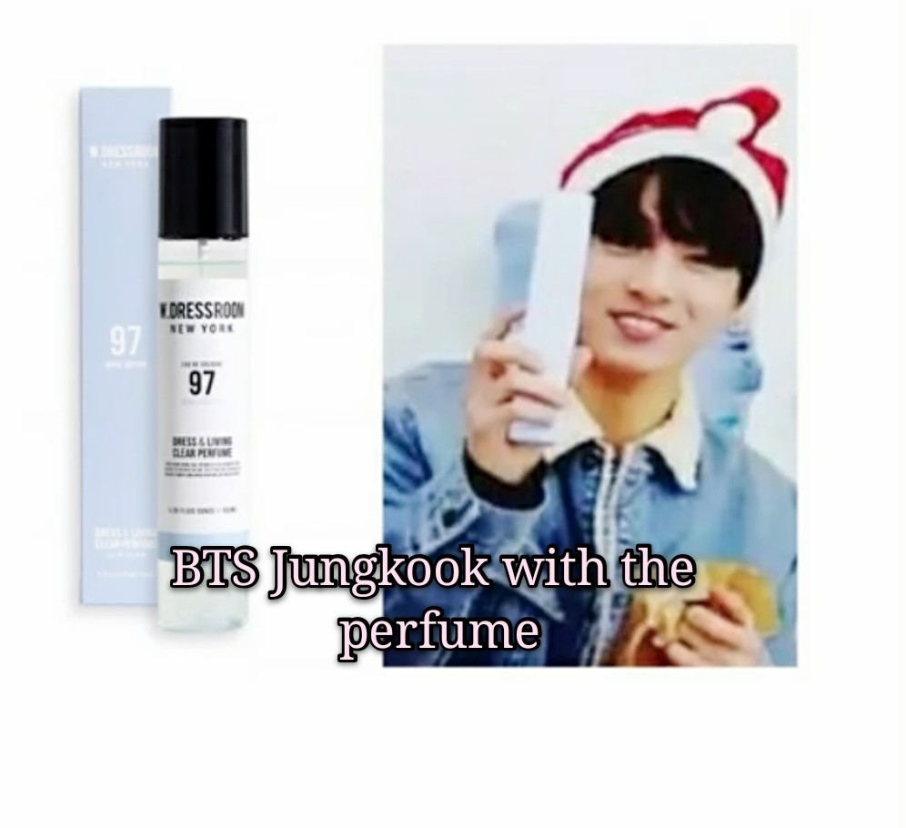 W dressroom sales perfume jungkook