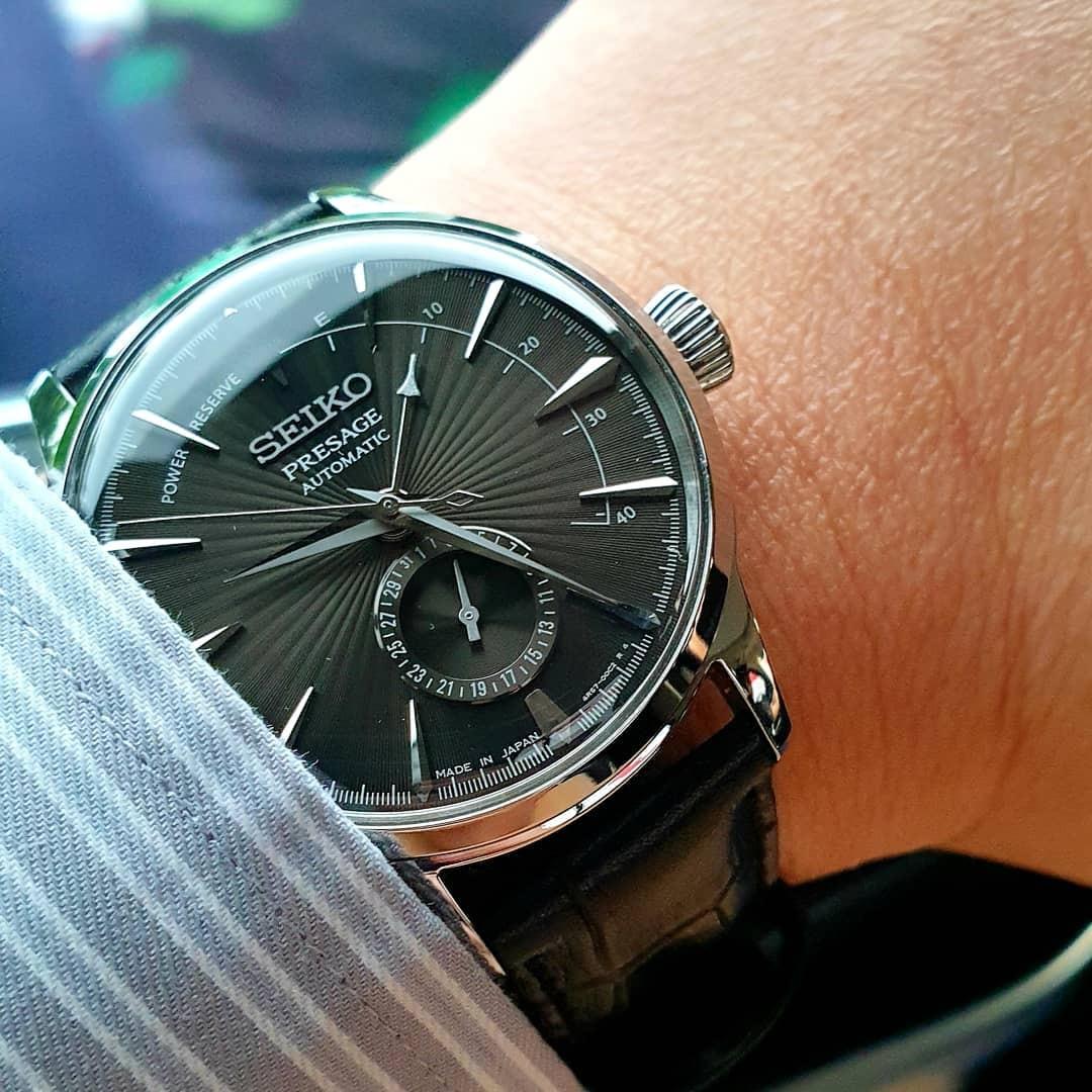 BNIB Seiko Presage Cocktail Espresso Martini Power Reserve Made in Japan SSA345 SSA345J1 SSA345J Men s Watch