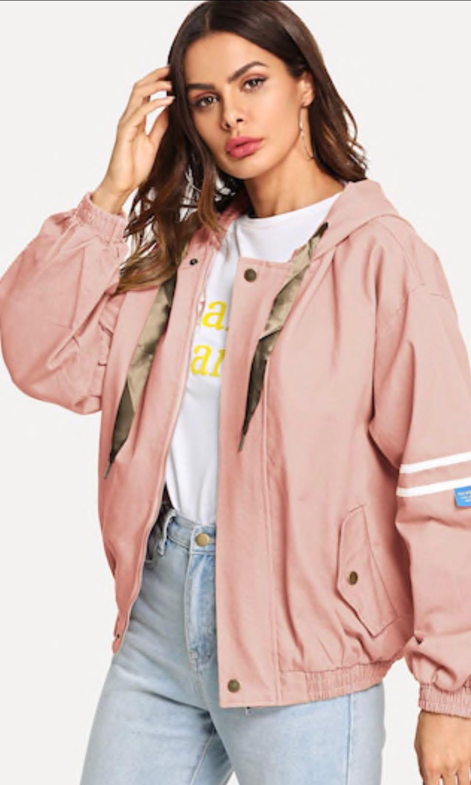 pink jacket yellow