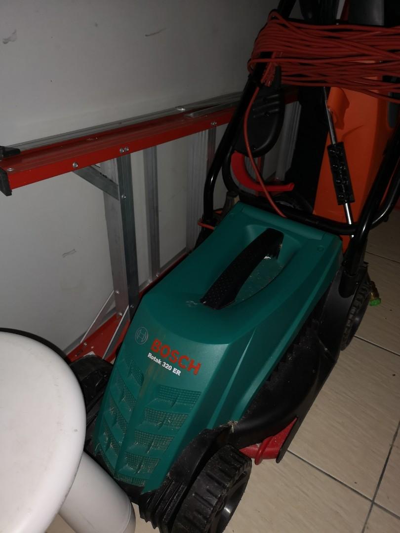 Bosch Lawn Mower Rotak 320 Er Kitchen Appliances On Carousell