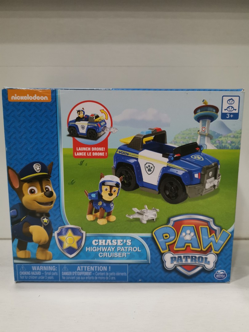 paw patrol chase's highway patrol cruiser