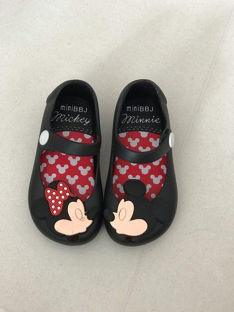 mickey mouse jelly shoes