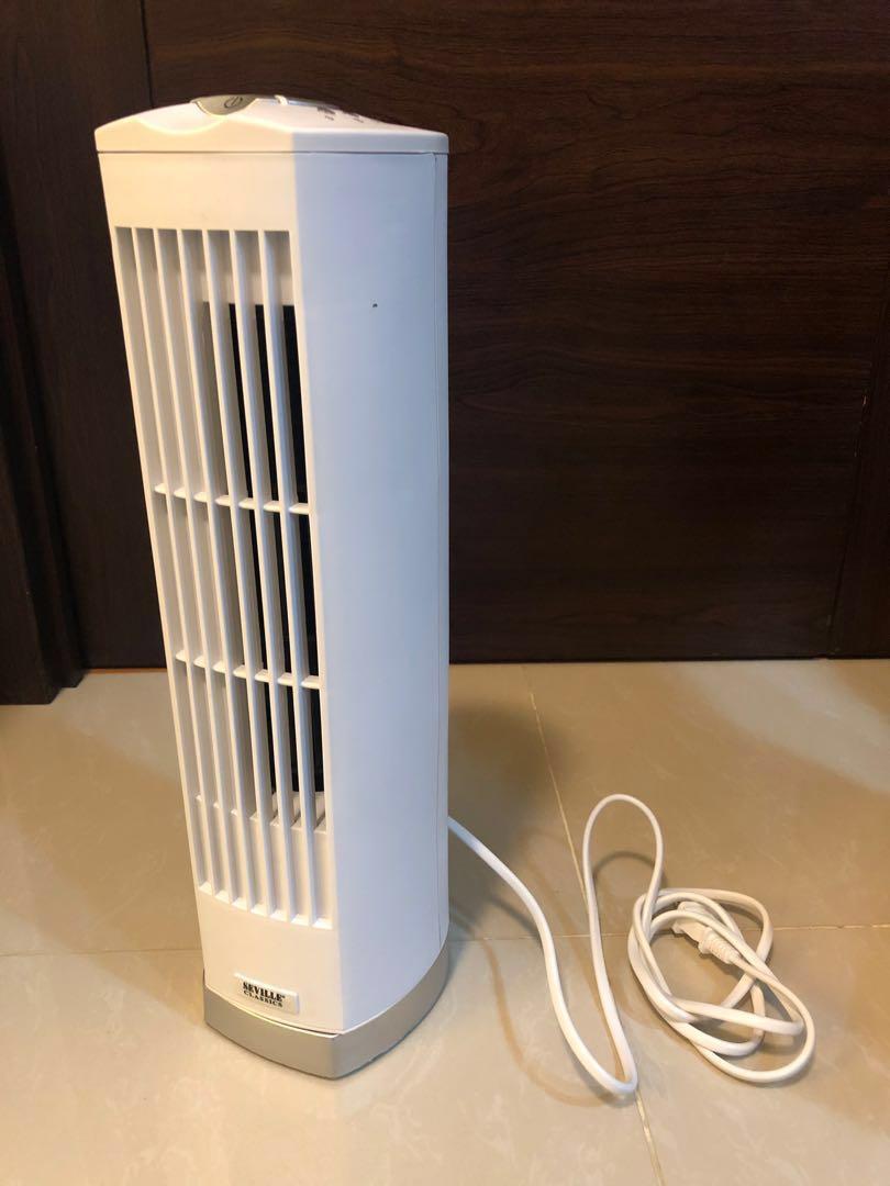 BRAND NEW Seville Classics Ultra Slimline Mini Tower Fan 17”, TV & Home