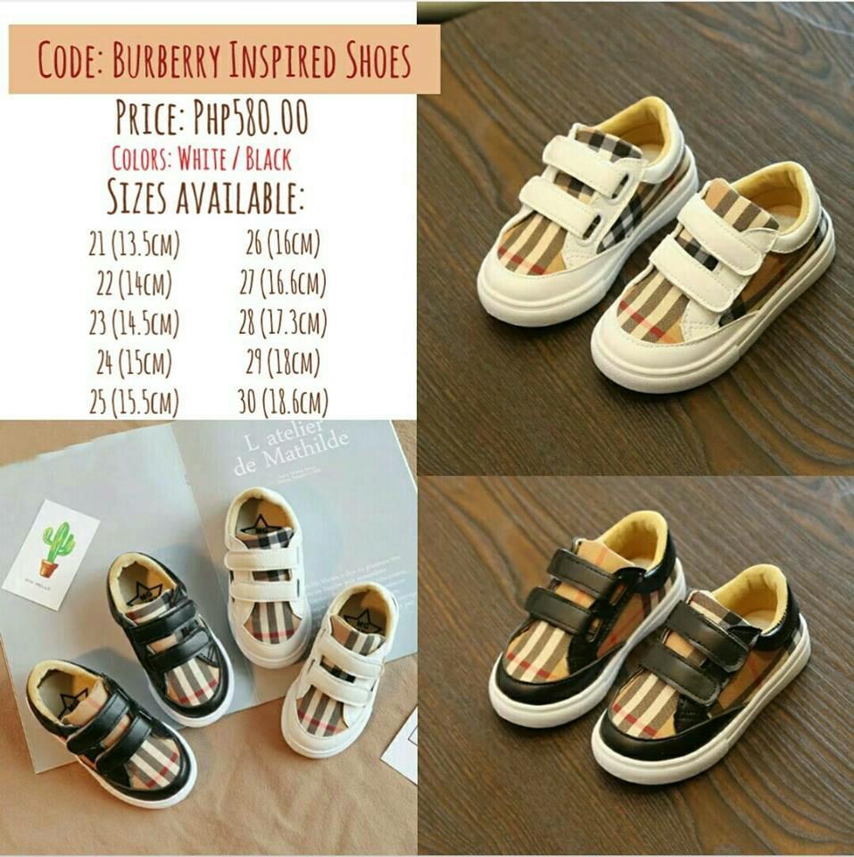 burberry shoes kids gold