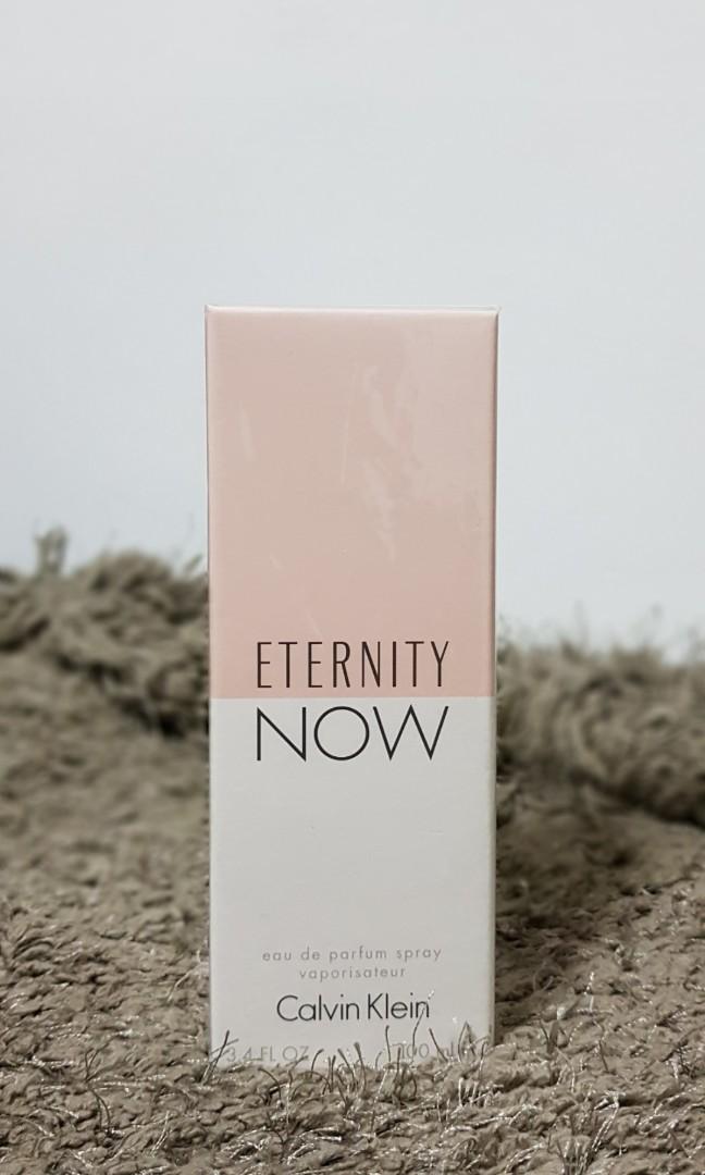 Calvin Klein Eternity Now (Category: Fragrance & Deodorants) located in Quezon City. Submitted by ednocha (Listing ID 216251868, Image 1). Description: 100 mL, for Women Authentic from US 🇺🇸 (not from Singapore/Dubai) Sealed and brand new 👌.