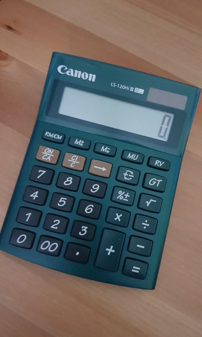 Canon Calculator LS120Hi III, Computers & Tech, Printers, Scanners