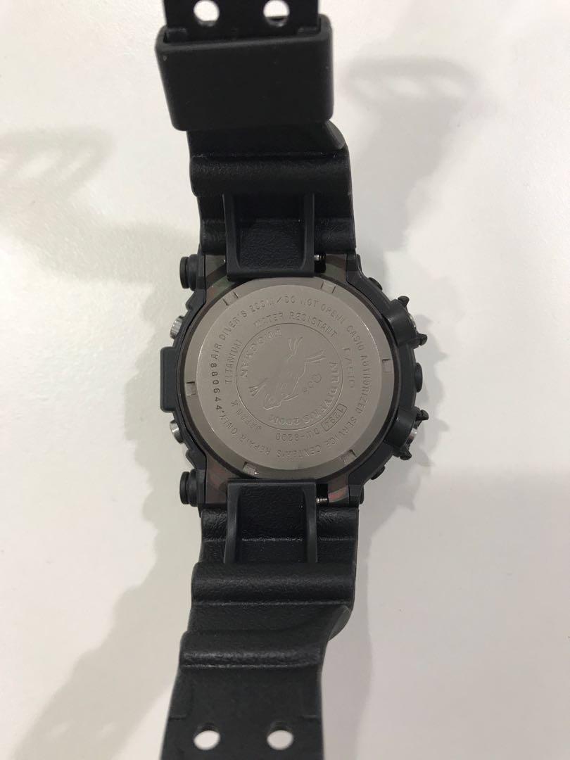 Casio Gshock Frogman DW 8200 Super Rare True Triple Black