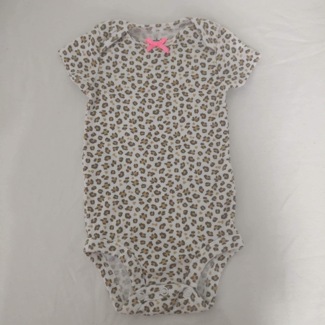 leopard print onesie baby