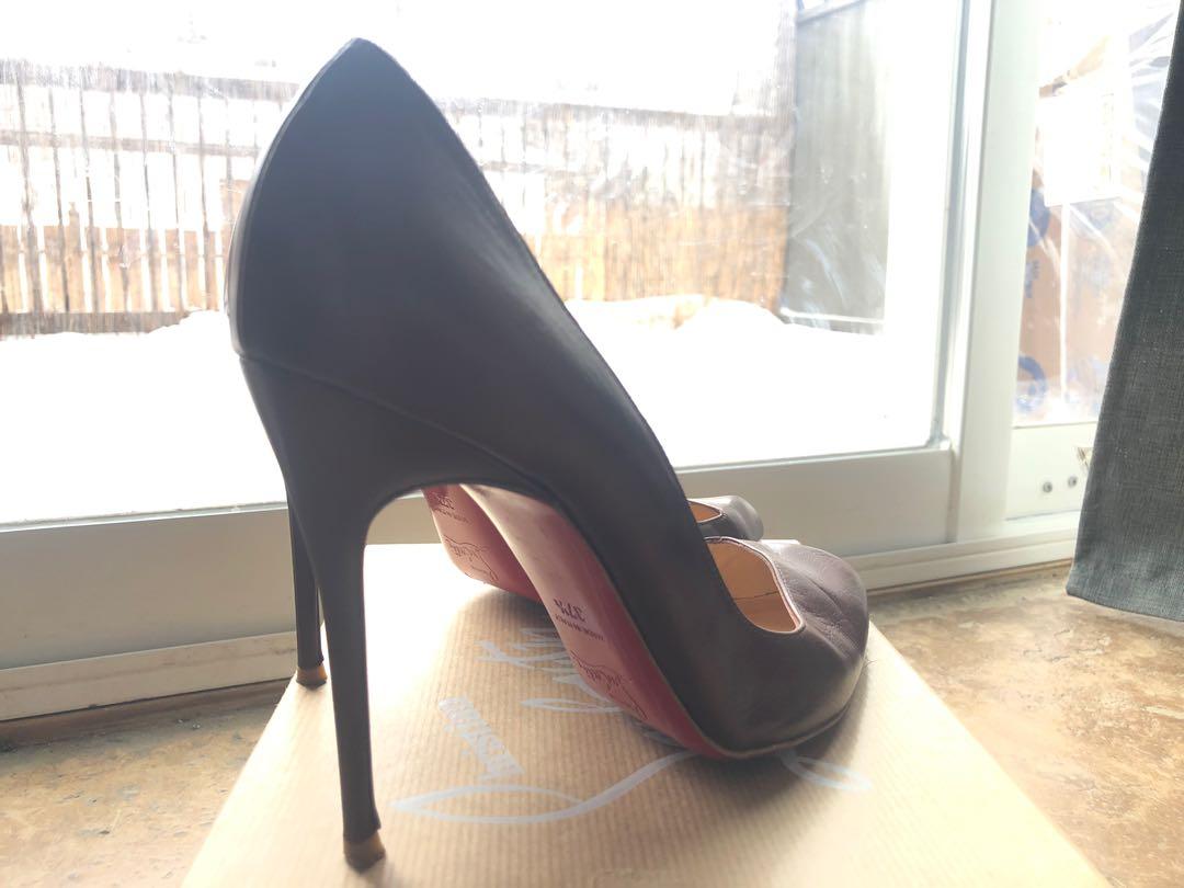 Christian Louboutin Corneille Havana Brown Sz 7.5 Luxury on Carousell