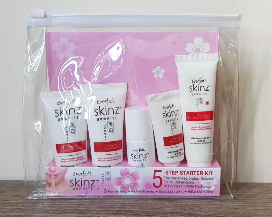 Eversoft Skinz Uv White Starter Kit Health Beauty Face Skin Care On Carousell