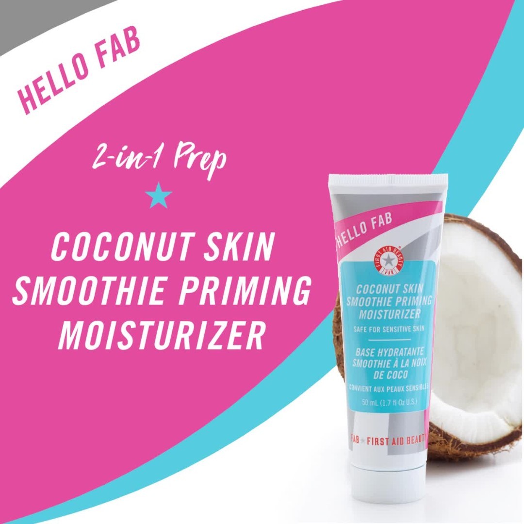 coconut skin smoothie priming moisturizer
