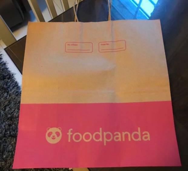 Food Panda Paper Bag Design Craft Others On Carousell