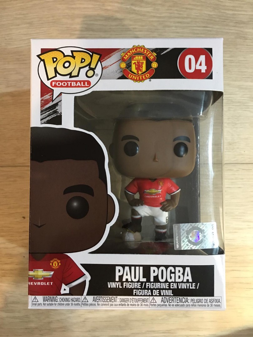 Football #04 Vinyl Figur Funko Paul Pogba Manchester United Premier League POP 