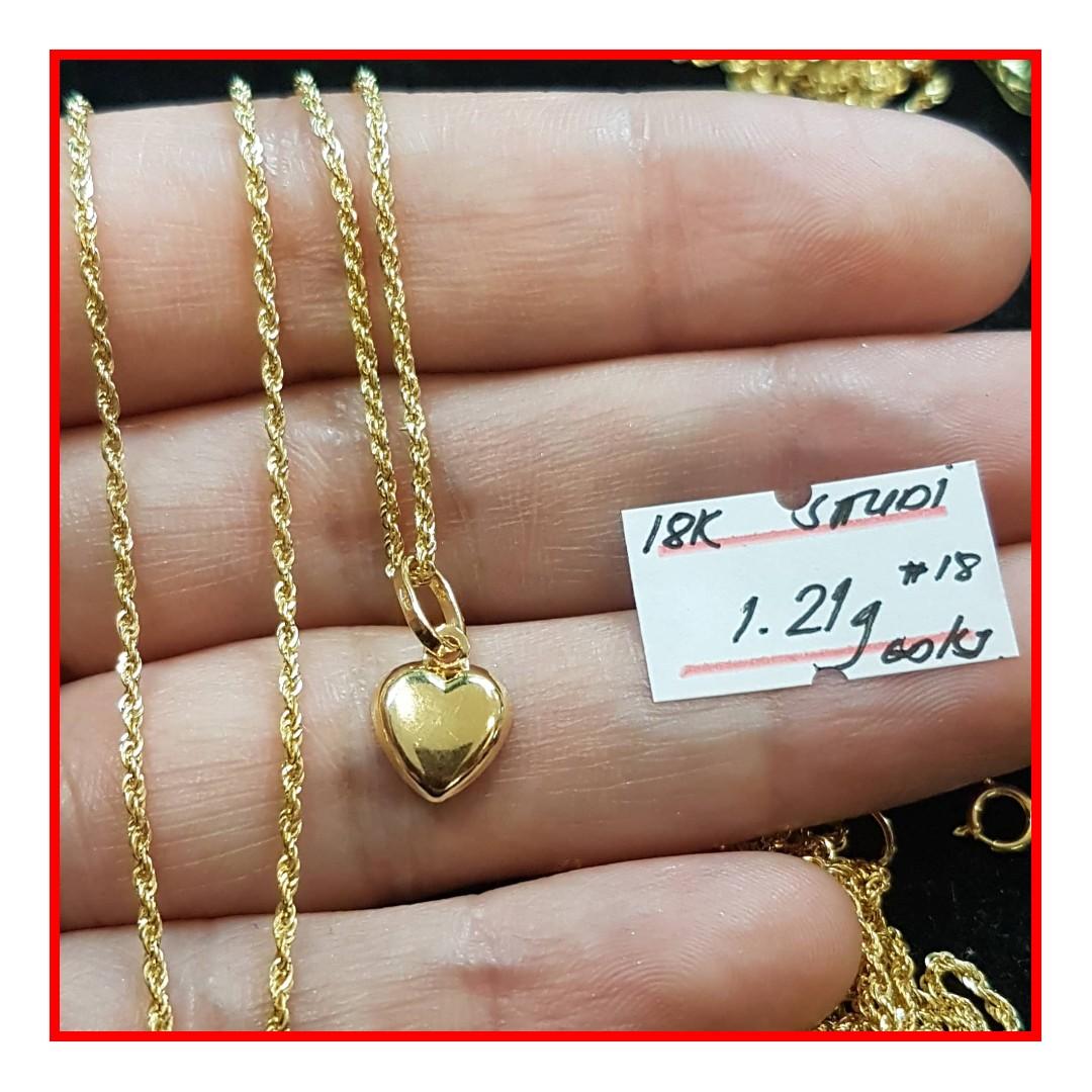 1 pawn gold chain clearance
