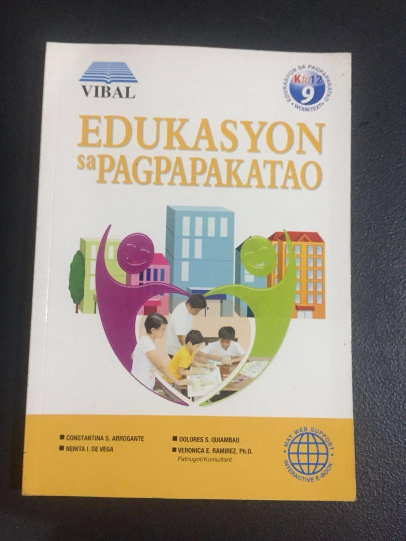 Grade 9 Edukasyon Sa Pagpapakatao Vibal Hobbies And Toys Books And Magazines Textbooks On Carousell 4069