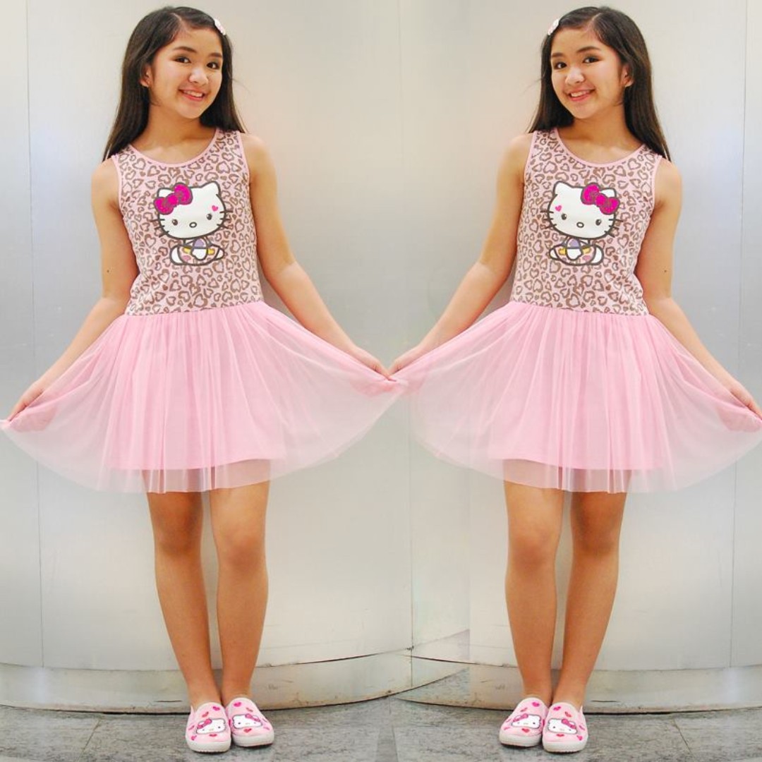 Tutu dress hello kitty for girl best sale