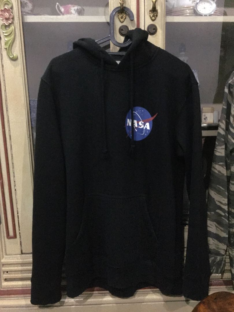 Jaket Hoodie [NASA Hitam] Sweater Hoodie Nasa Pria Wanita Premium Tebal |  lupon.gov.ph