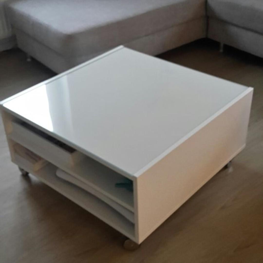 Ikea Boksel Couch Table Coffee Table Furniture Tables Chairs On Carousell