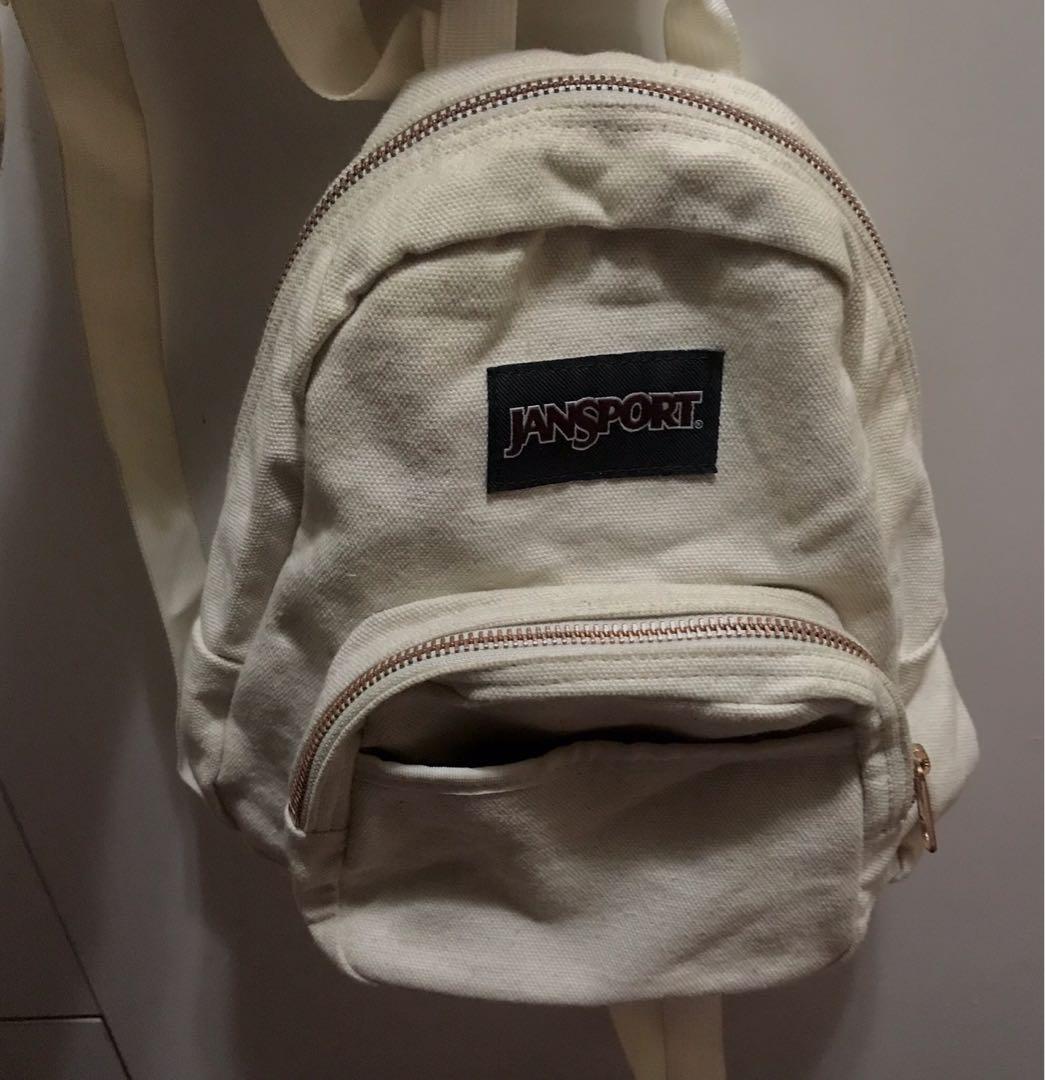 Jansport mini backpack rose gold store