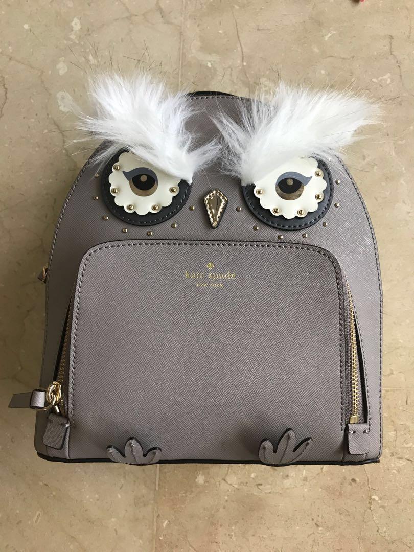 Kate spade hotsell backpack owl