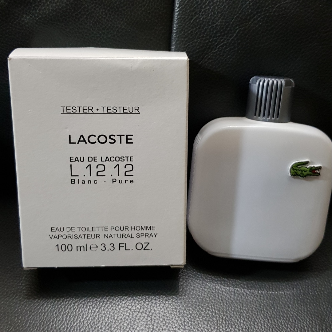 lacoste blanc pur