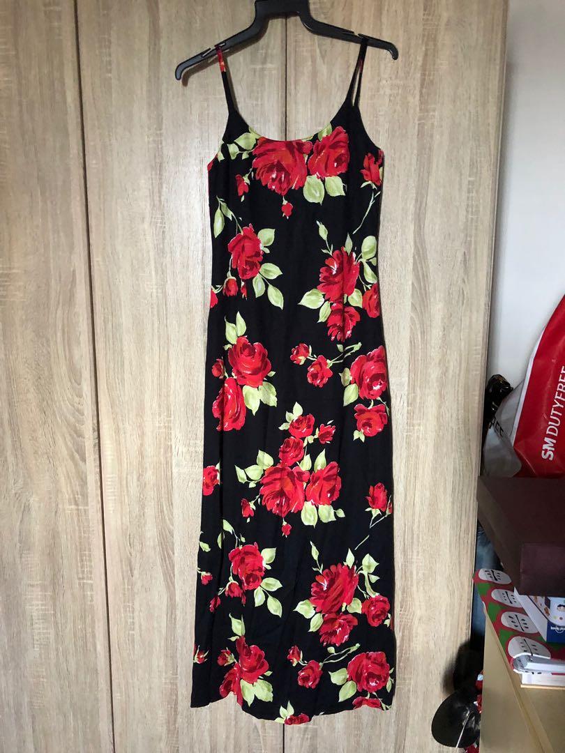 rose maxi dresses