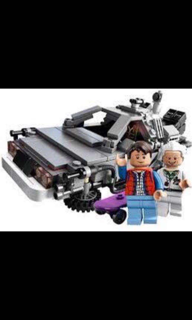 Lego the delorean time machine building set 21103 shop