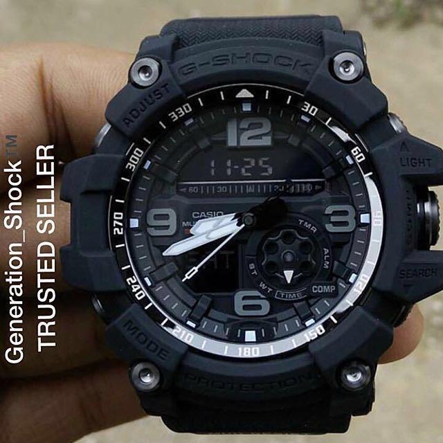 NEW MUDMASTER GSHOCK UNISEX DIVER SPORTS WATCH 100 ORIGINAL AUTHENTIC CASIO G SHOCK GG 1035A 1ADR Luxury Watches on Carousell