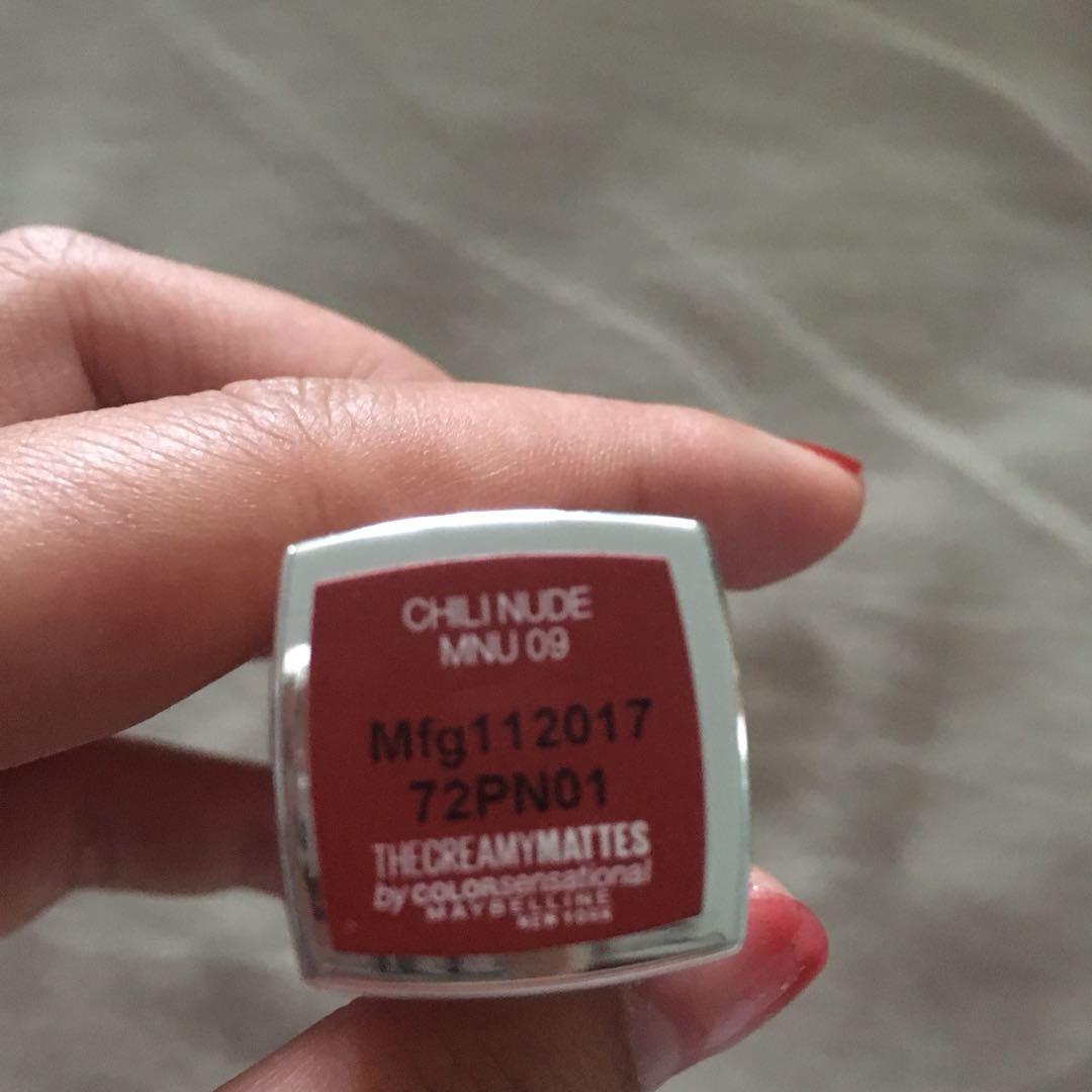 maybelline chili nude