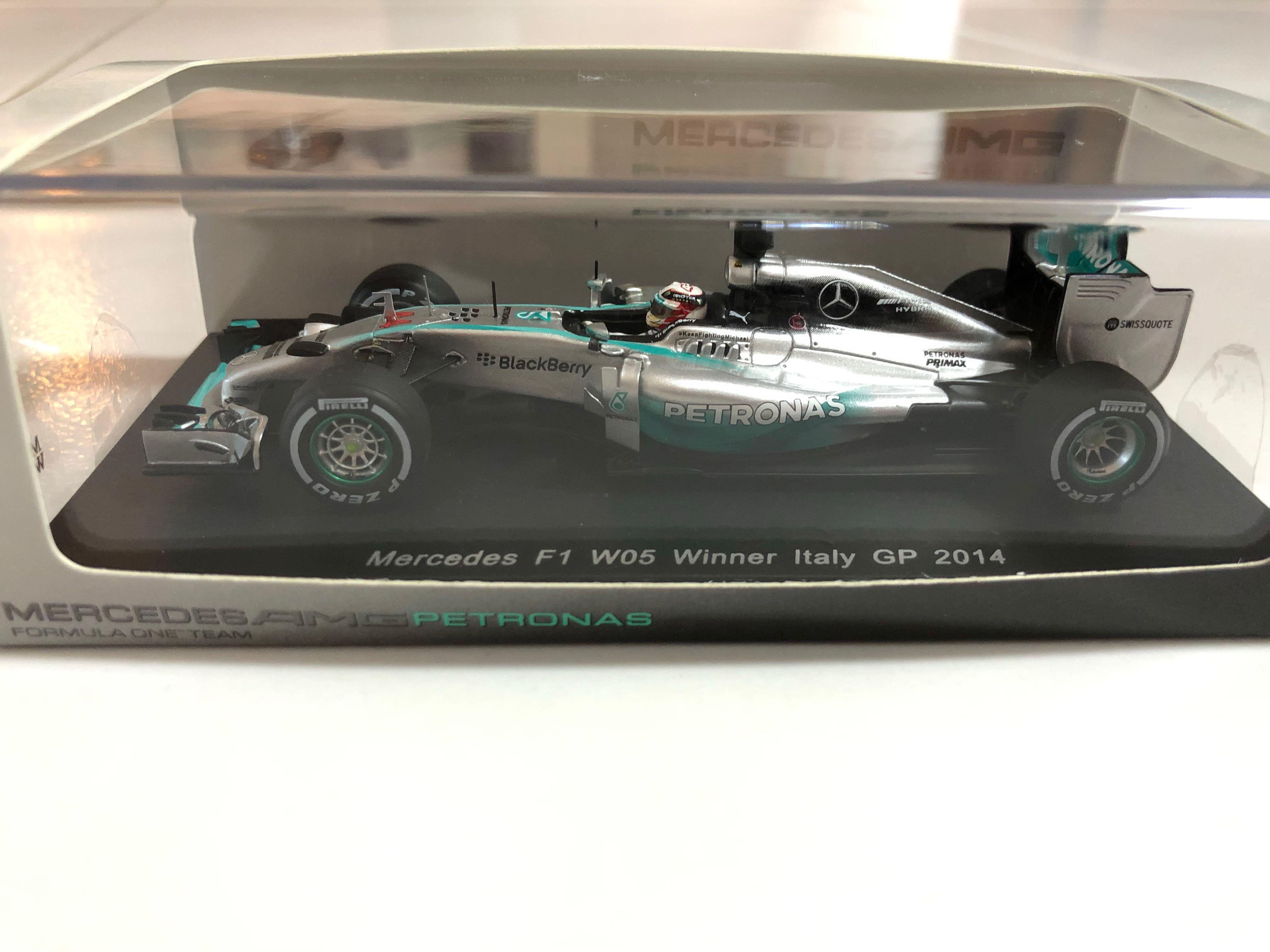 メイルオーダー Spark model 1 43 Mercedes F1 W05 Winner Italian GP