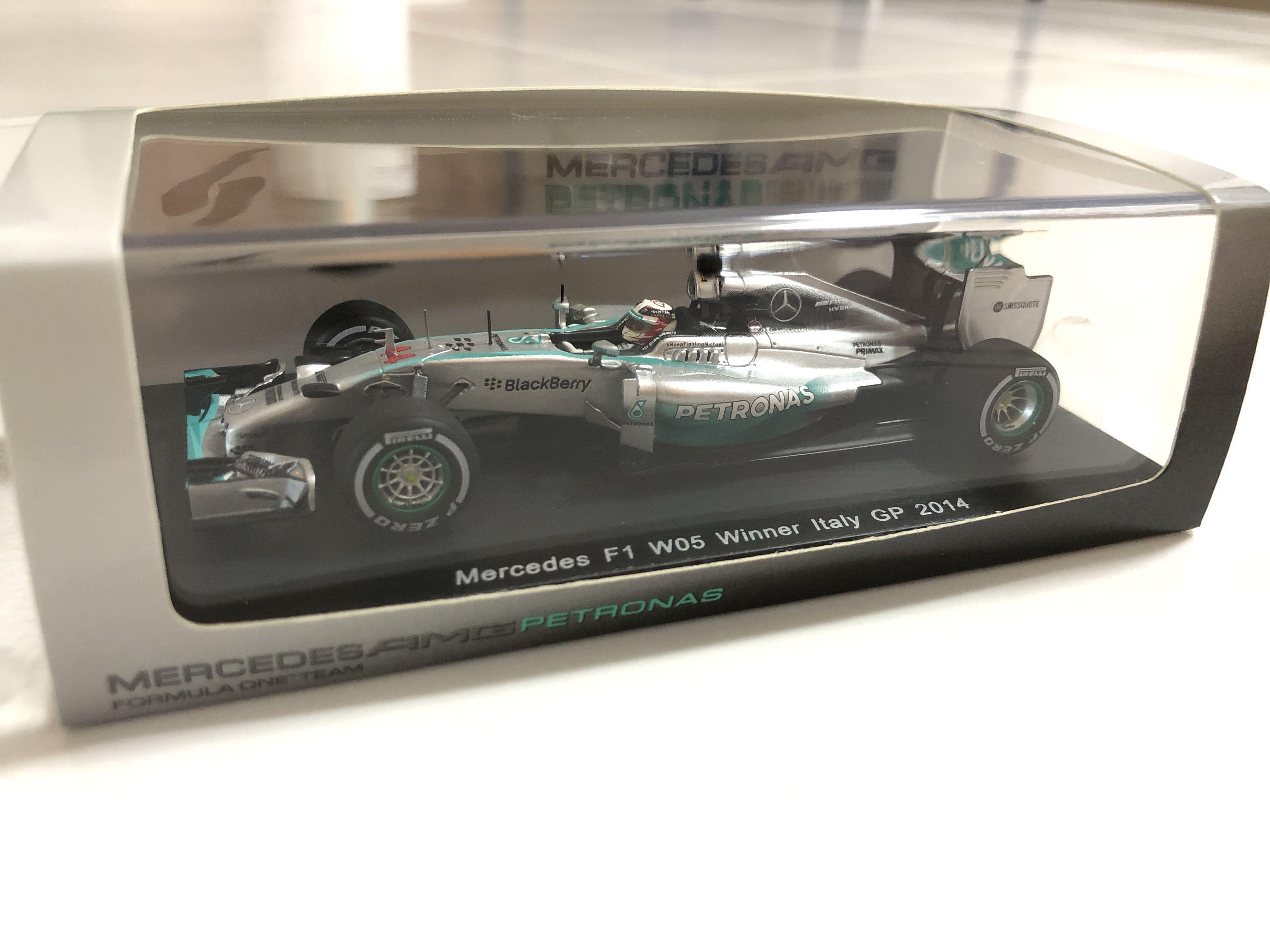 Mercedes F1 W05 Winner Italy GP 2014 Lewis Hamilton - Spark 1:43