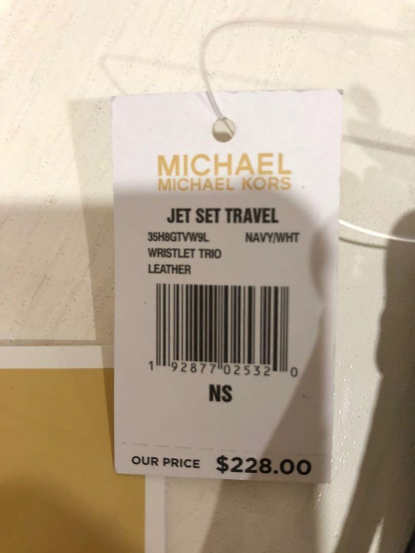 Michael Kors Jet Set Travel Wristlet Trio Women s Fashion Bags