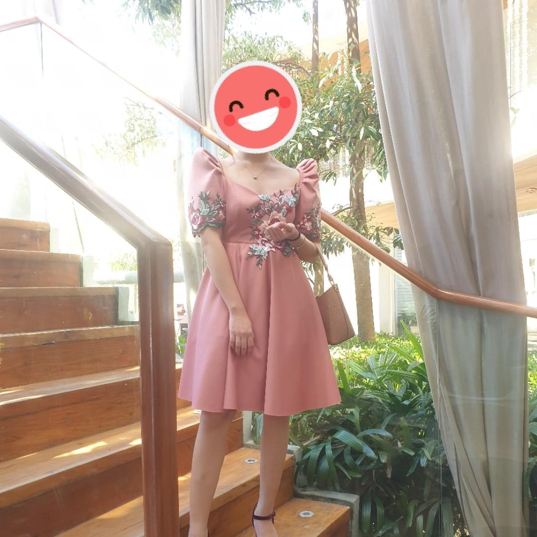 Casual modern filipiniana dress clearance