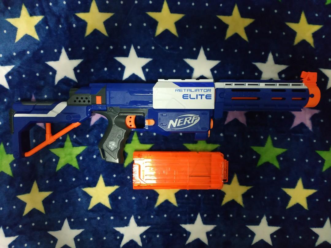 nerf retaliator blue