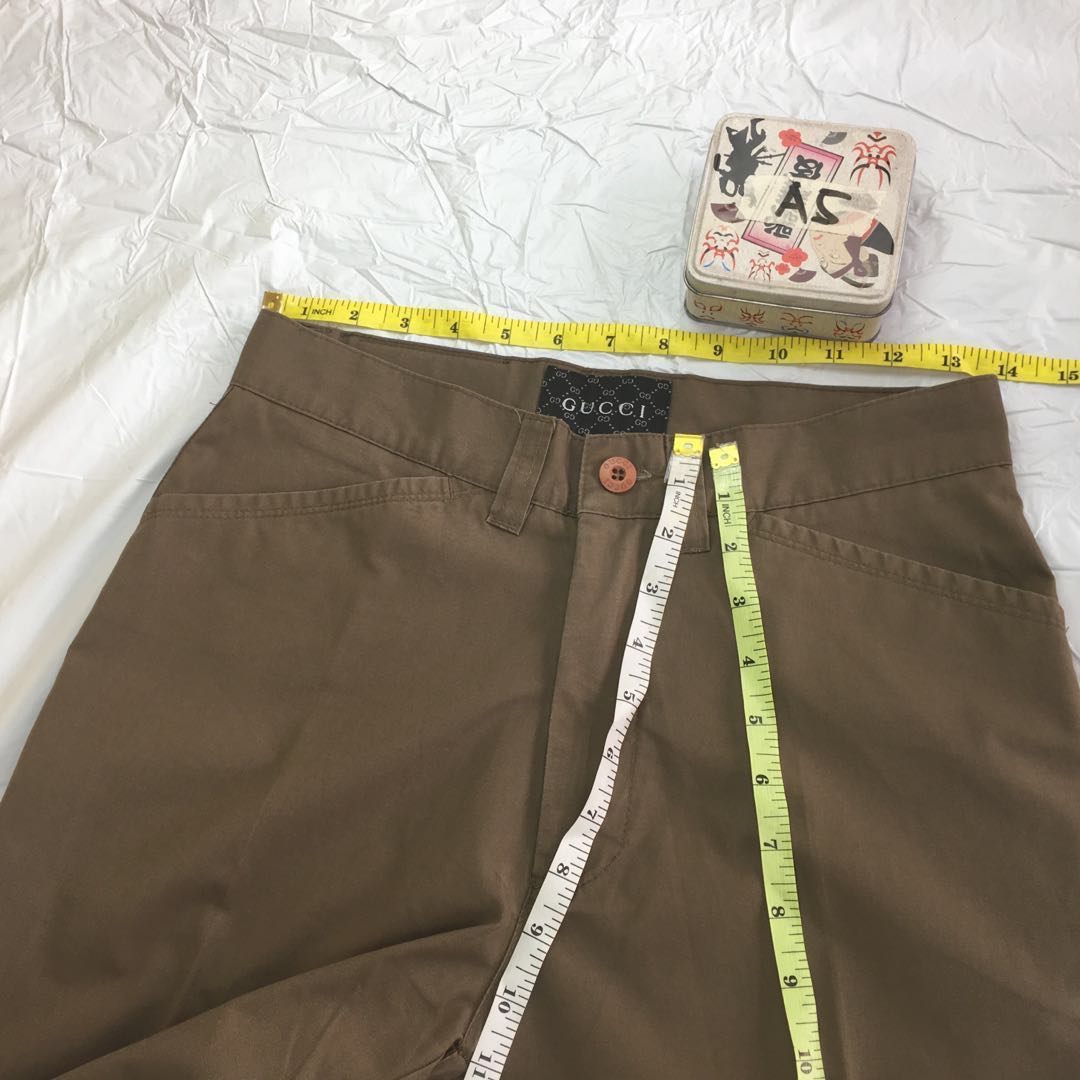 gucci brown pants