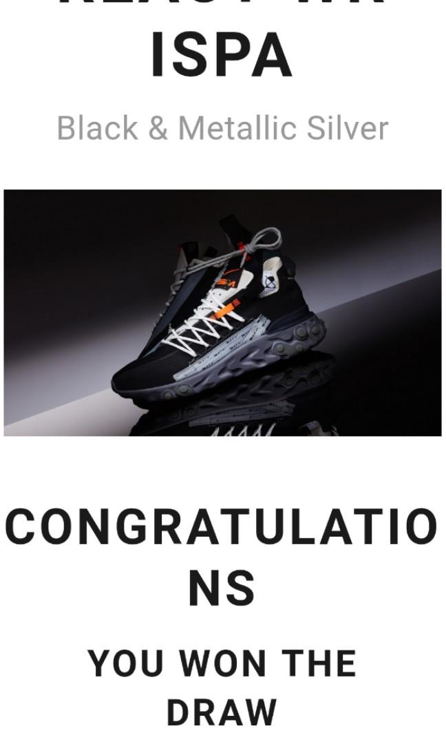React wr ispa discount black