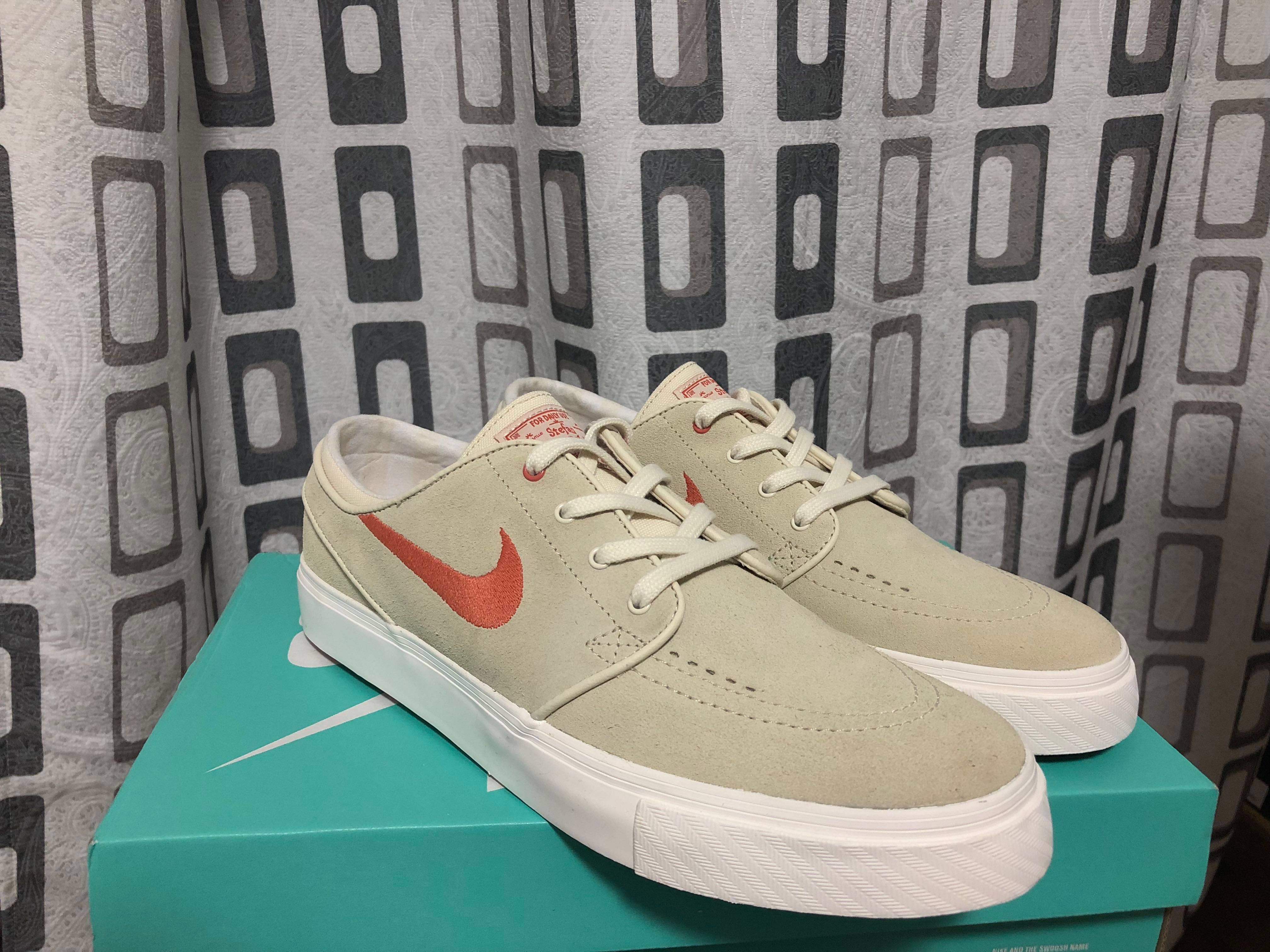 Nike SB Stefan Janoski Beige, Men's Fashion, Footwear, Sneakers on Carousell