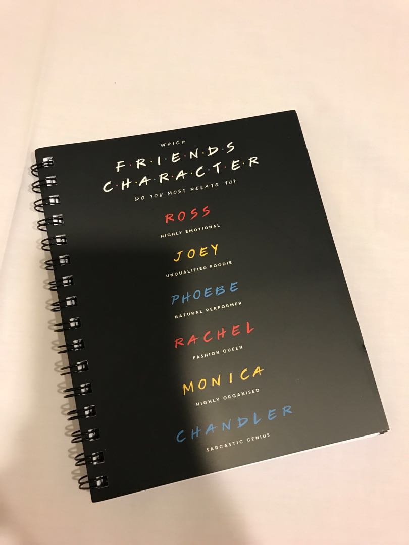Notebook Friends Brand Typo Buku Alat Tulis Buku Di Carousell