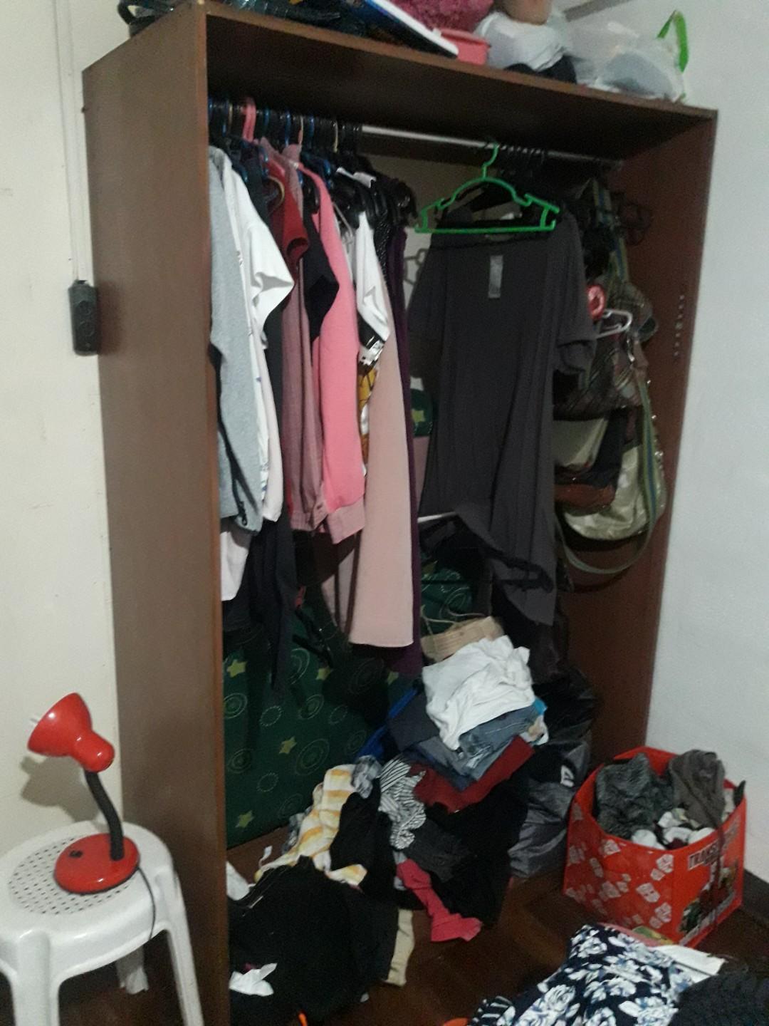 Open Cabinet For Hanging Clothes On Carousell