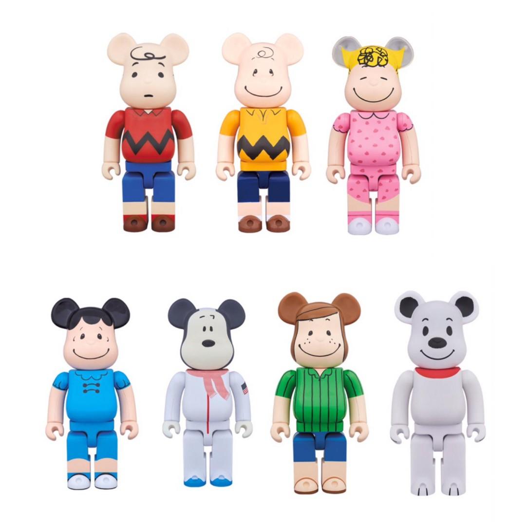 Medicom Toy Bearbrick Peanuts Snoopy 400 Charlie Brown Yellow Be Rbrick New Designer Urban Vinyl