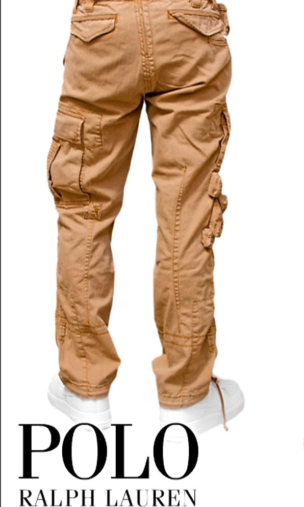 Ralph lauren on sale khaki cargo pants