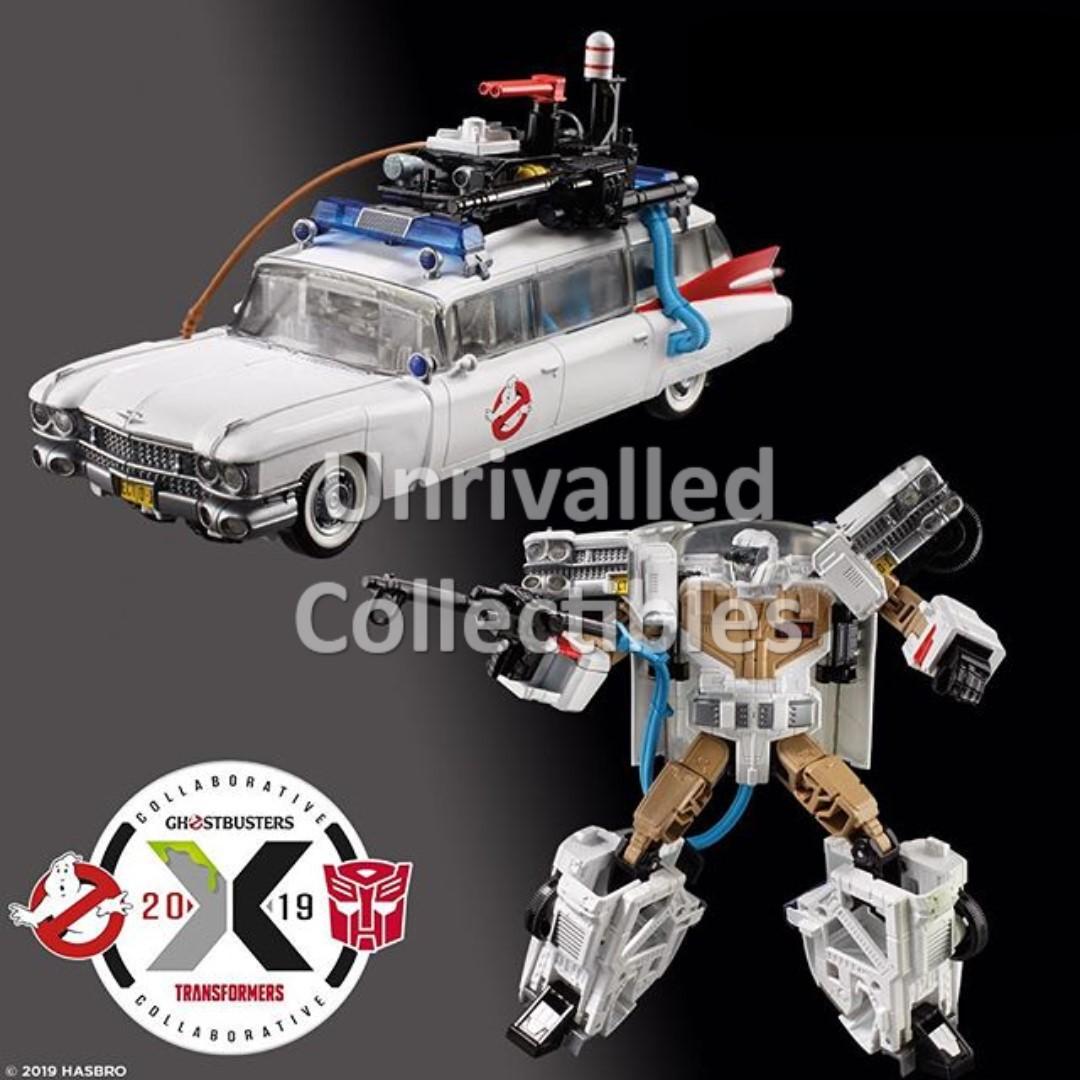 New In Hand Transformers Ghostbusters Ectotron Ecto-1 in stock