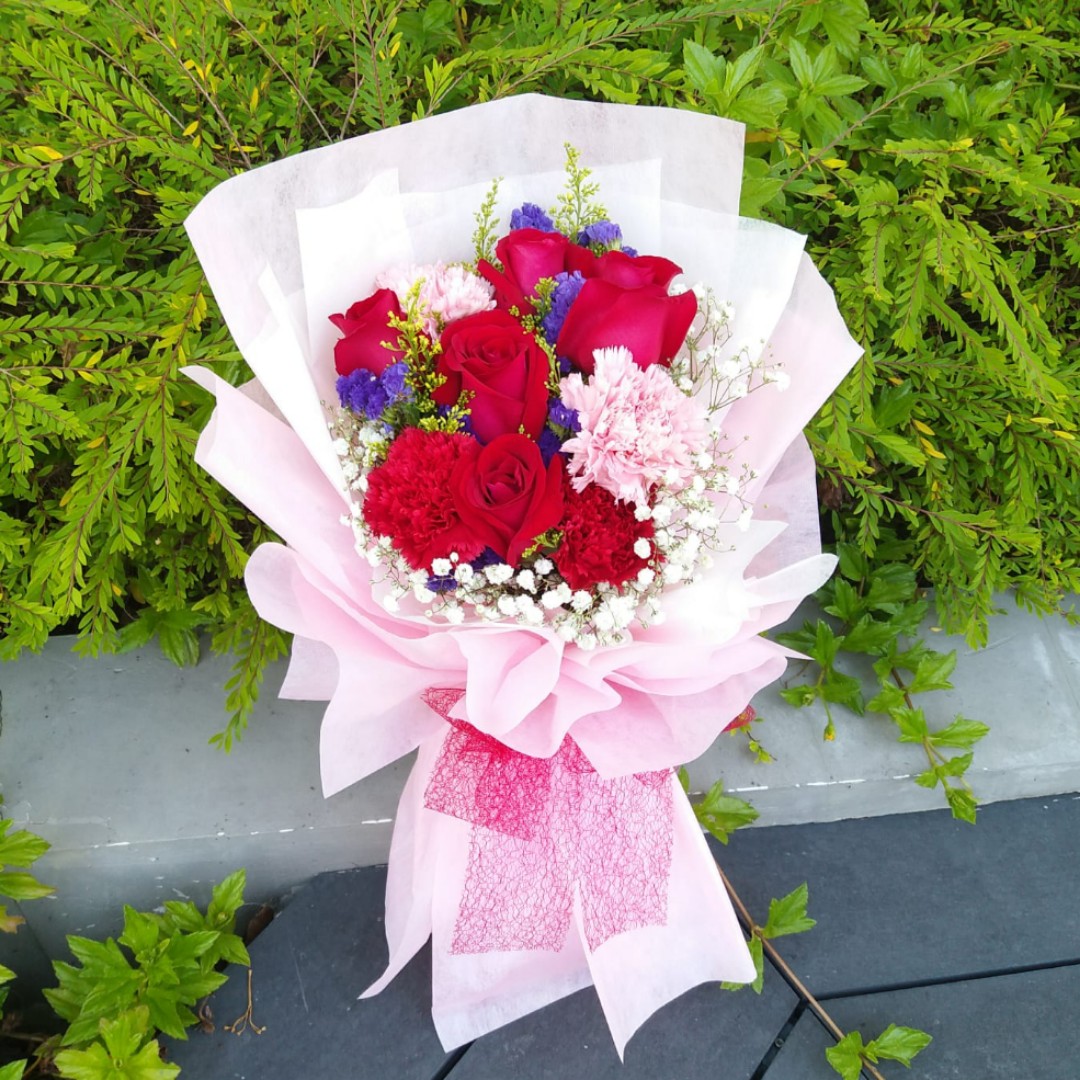 bouquet for mother's birthday