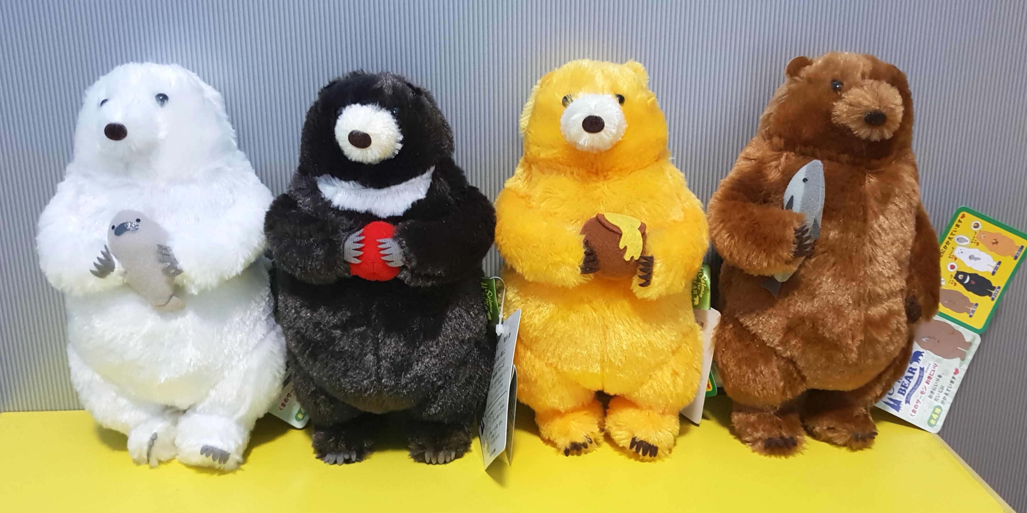 salmon the bear plush
