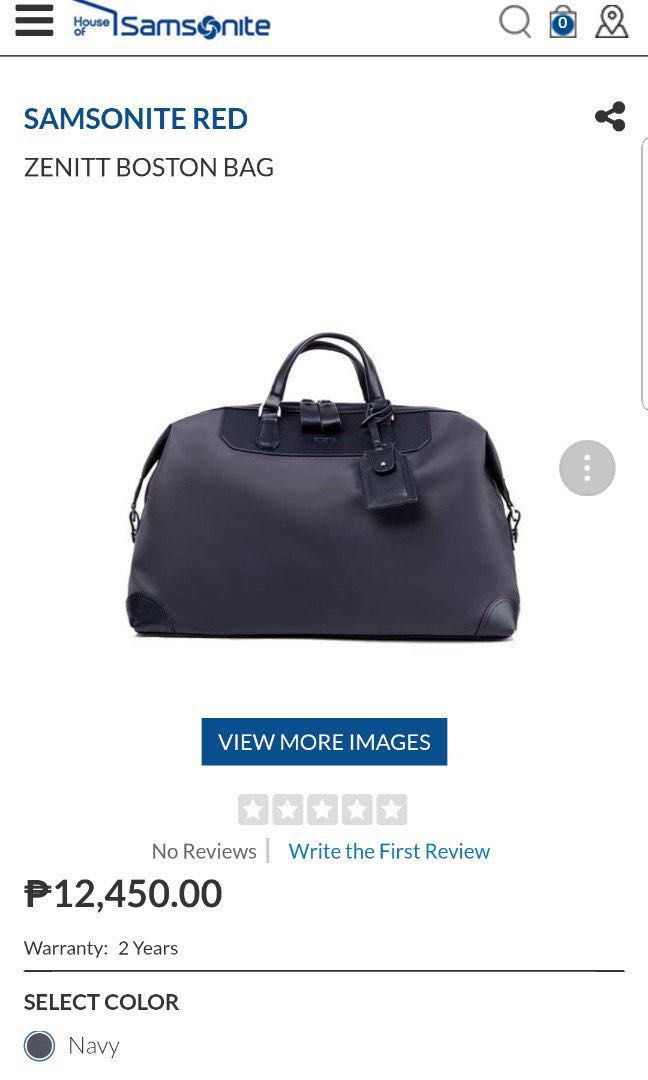 samsonite red zenitt backpack